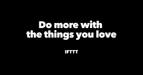 Log in to your IFTTT account - IFTTT