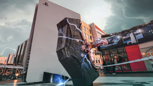 Sony PlayStation 5 and Mjolnir Life Size Models Arrive At Gurugram; Records Strongest Quarter Yet With 32 Million Consoles Sold