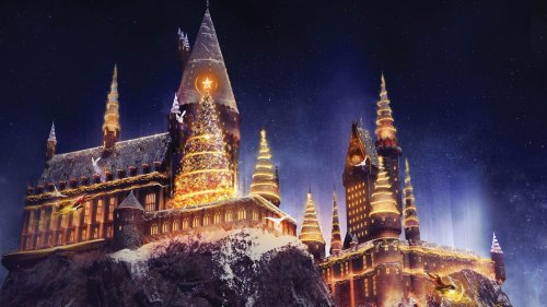 The Wizarding World of Harry Potter in Orlando erhält einen weihnachtlichen Anstrich