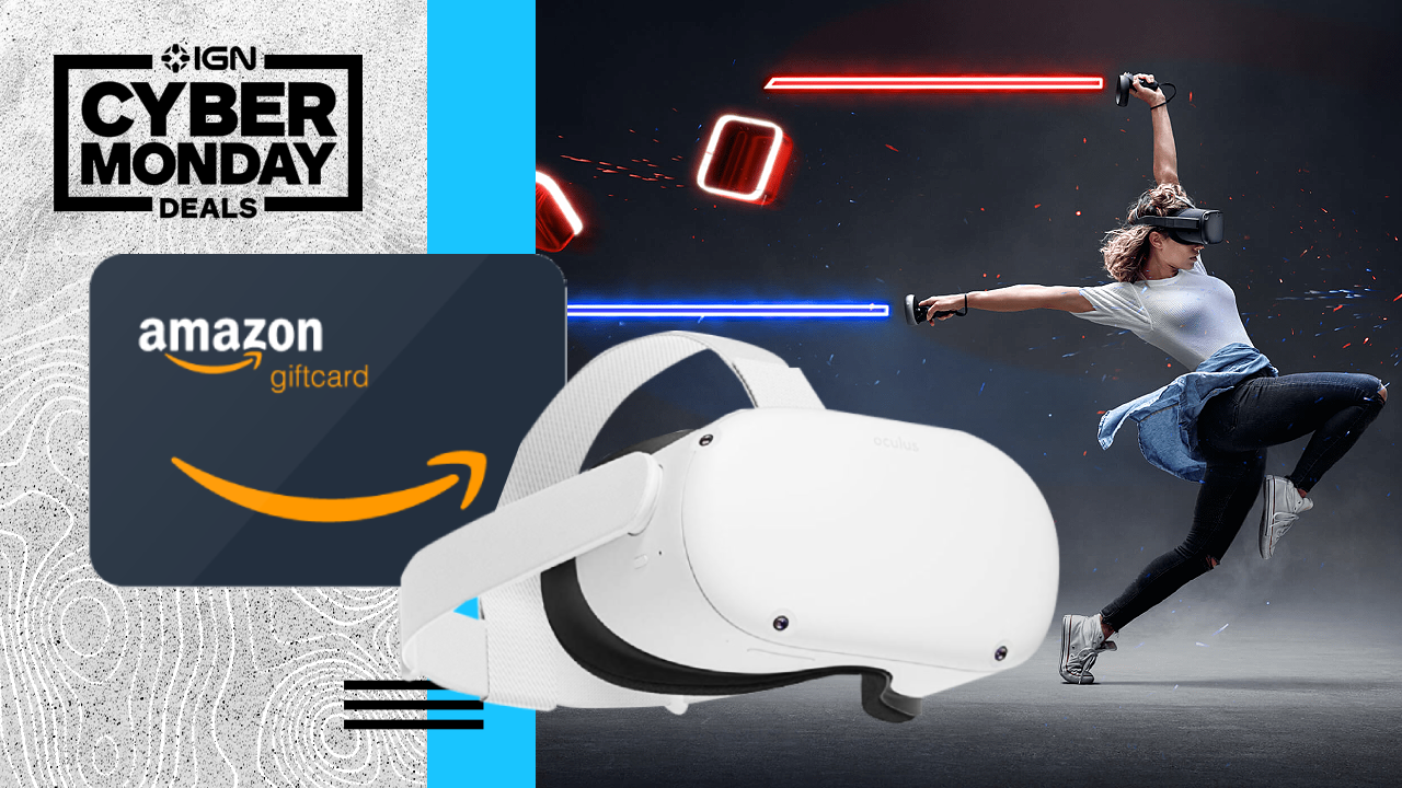 Get $50 Free Amazon Credit with an Oculus Quest 2 This Cyber Monday