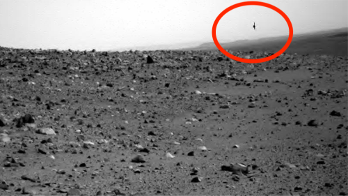 Strange UFO Photographed By Mars Rover