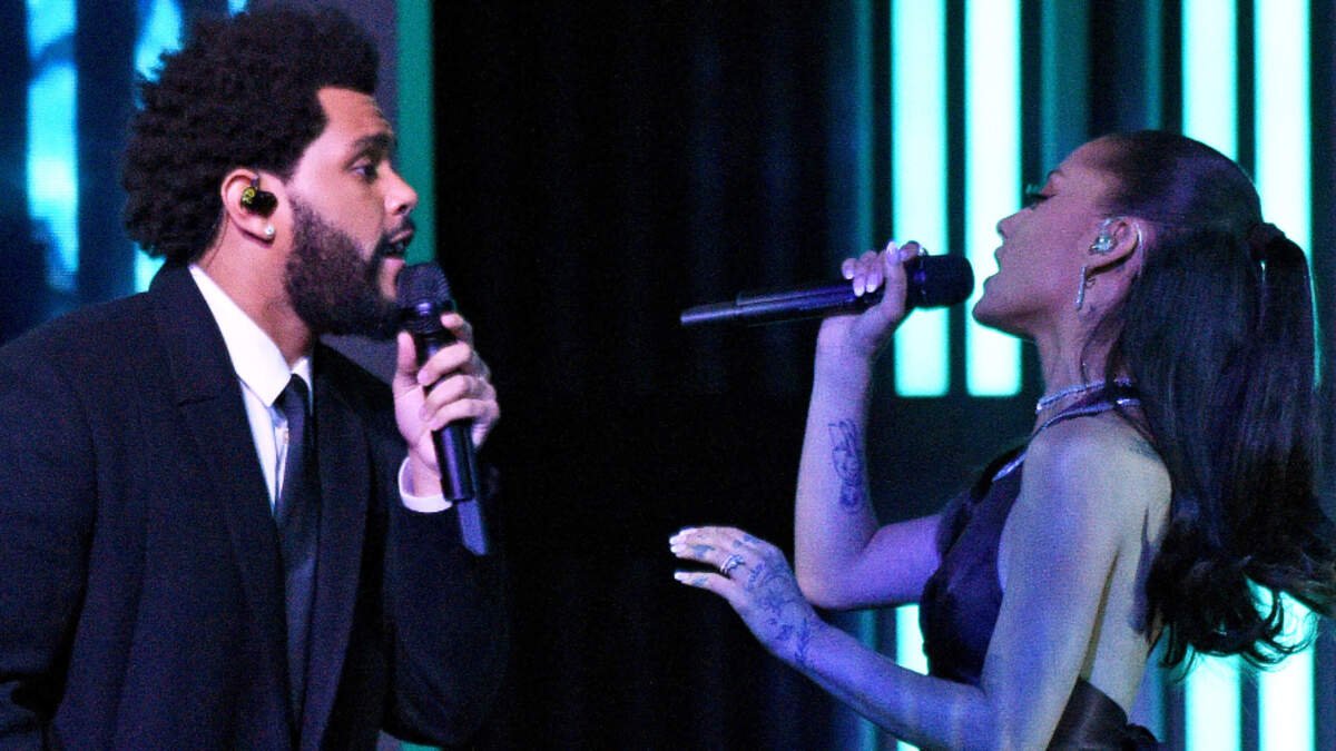 The Weeknd & Ariana Grande Open iHeart Music Awards With Epic Performance
