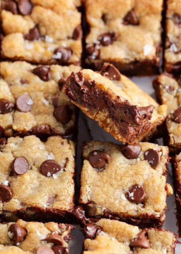 Chocolate Chip Cookie Bars - I Heart Naptime