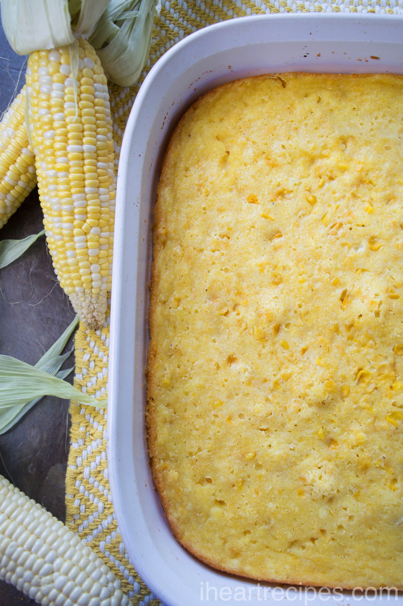 Southern Corn Pudding Casserole | I Heart Recipes