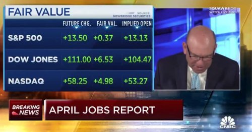 Watch: CNBC Analyst So Shocked by Bad Biden Jobs Report, He Double Checks Numbers on Air
