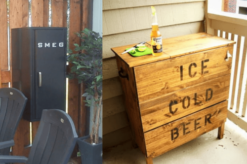 DIY patio cooler hack that will elevate your outdoor dining - IKEA Hackers