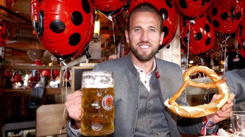 Kanes Wiesn-Prosit nach dem Dreierpack