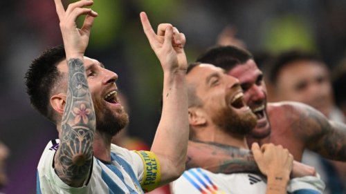 Messis WM-Show: „Ganz Argentinien wäre am liebsten hier“