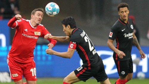 2:1 gegen Union - Frankfurt trifft in letzter Sekunde