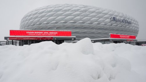 Nach Schneeabsage: Nachholtermin für FC Bayern und Union