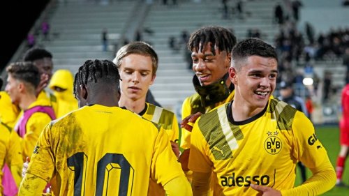 Live: 0:2 - U19 von Borussia Dortmund liegt in der Youth League zurück
