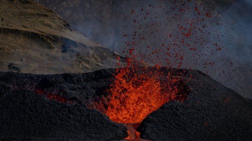 Forscher auf Island: Lavafluss ist schwächer geworden