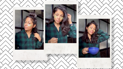 “I tried the ‘genius’ sock roller method that makes hair look freshly blow-dried”
