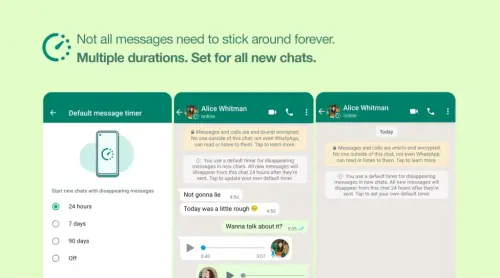 How to use WhatsApp new Disappearing Messages feature
