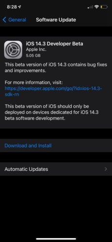 Apple Releases iOS 14.3 Beta and iPadOS 14.3 Beta with ProRAW Image Support