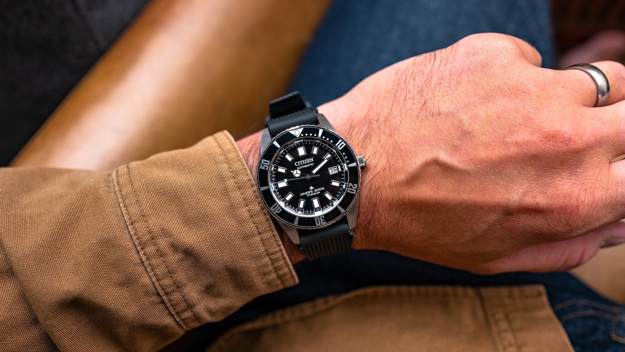 Hands-On: Citizen's Latest Titanium Dive Watch Is Neo Vintage Without The  Weight | Flipboard