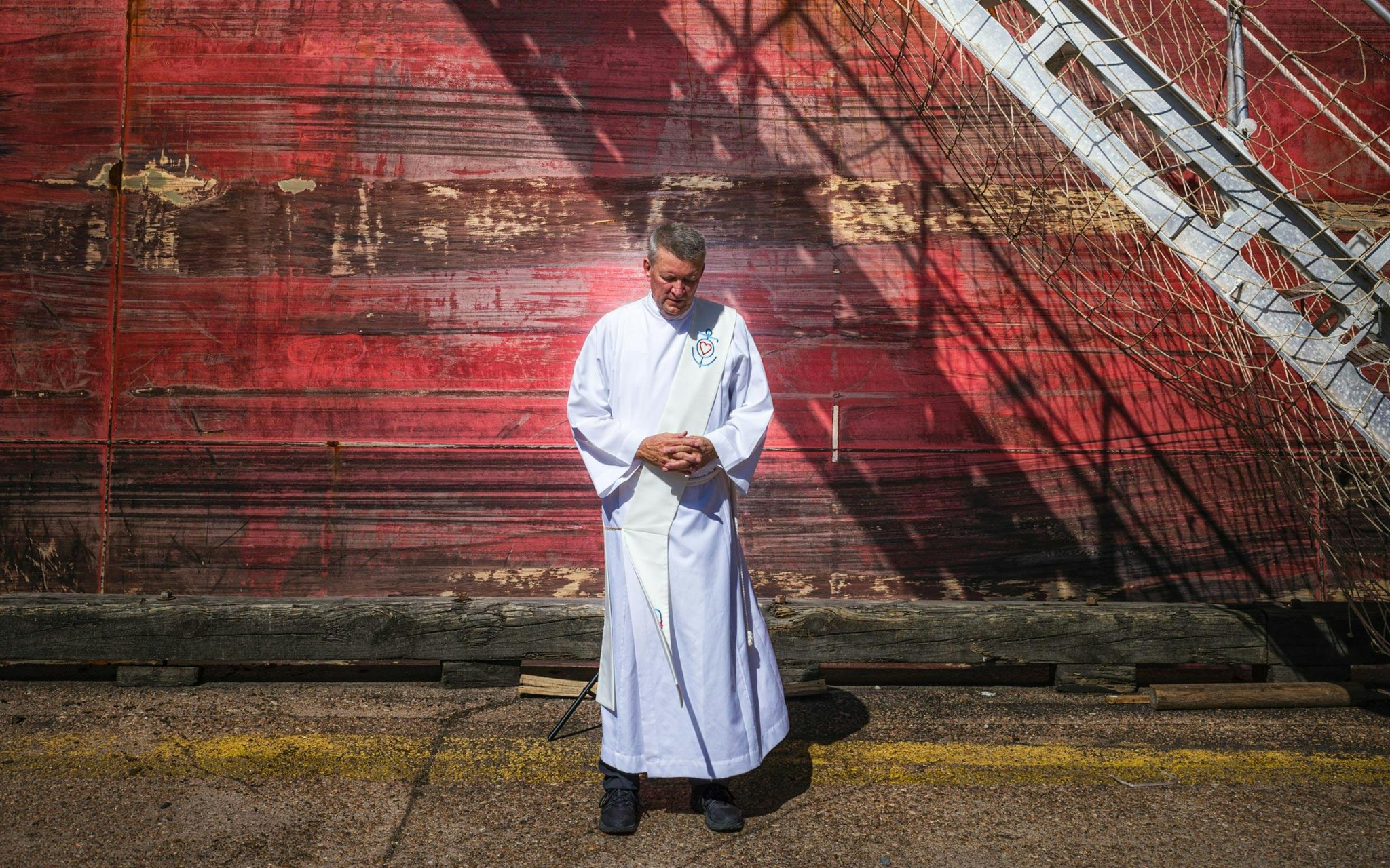 Galveston's Port Chaplain Is a Godsend to Weary Ship Workers