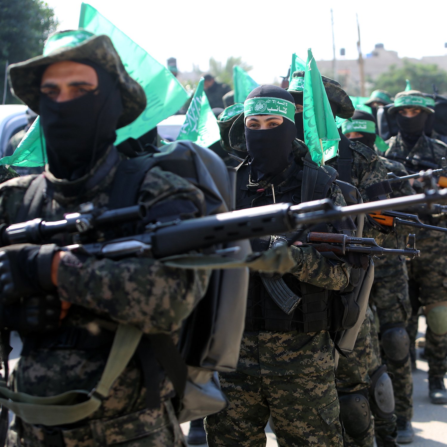 Listen: Hamas Remains Defiant With Military Parade