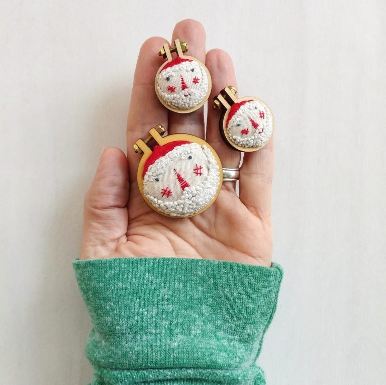 Mini Santa embroidery designs