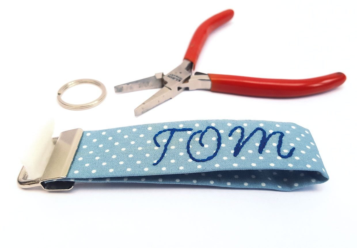 How to sew a key fob