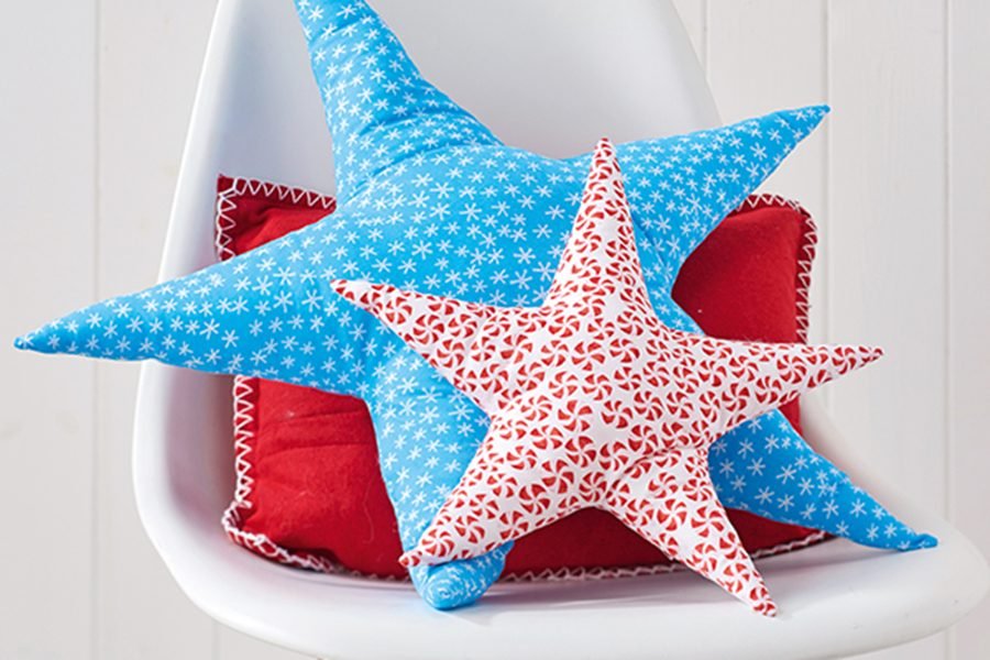 How to make a star cushion