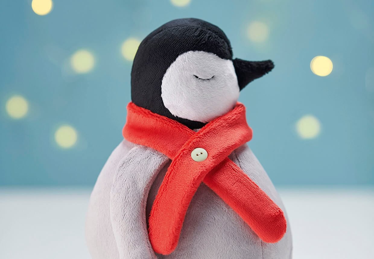 Make a cute pal with our penguin sewing pattern