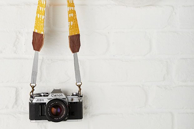 How to sew a camera strap