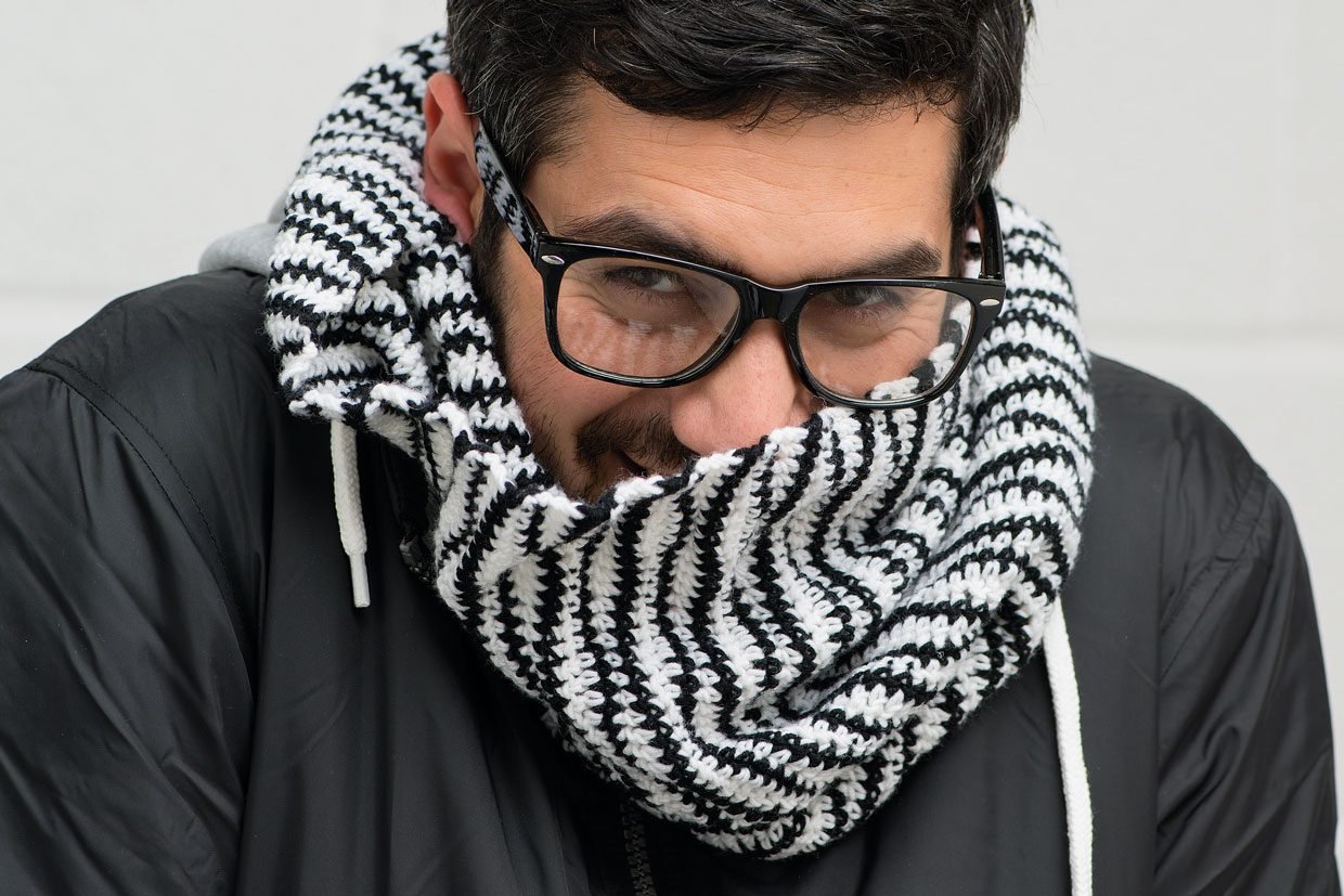 Free mens crochet scarf pattern