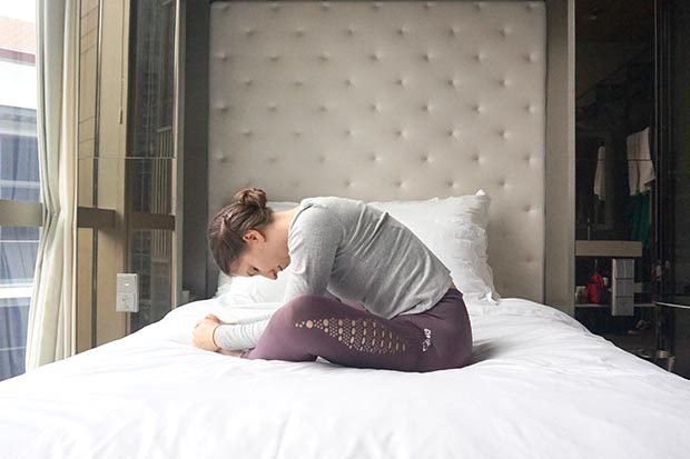 5 best yoga poses to help you sleep better and relax at bedtime