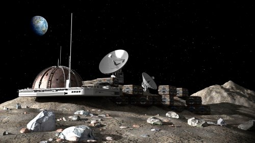 Could an ark on the Moon ensure Earth's survival?