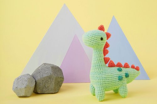 Free crochet dinosaur pattern