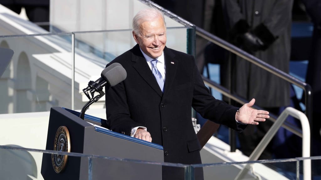 Biden's Inaugural Message: 'This Is Democracy's Day'