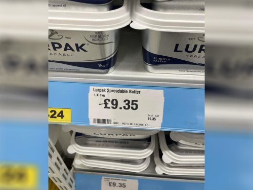 Warning food prices will only get worse as supermarket sells Lurpak butter for £9.35
