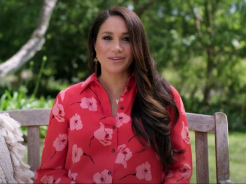 Meghan Markle makes first TV appearance since Oprah interview
