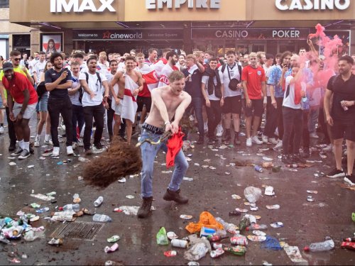 Italian restaurant smashed up by ‘mindless idiots’ after Euro 2020 final