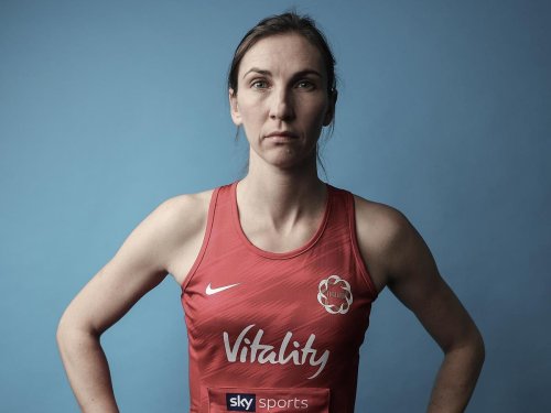 How England’s Rachel Dunn balances her elite netball career with her day job in an NHS laboratory | The Independent