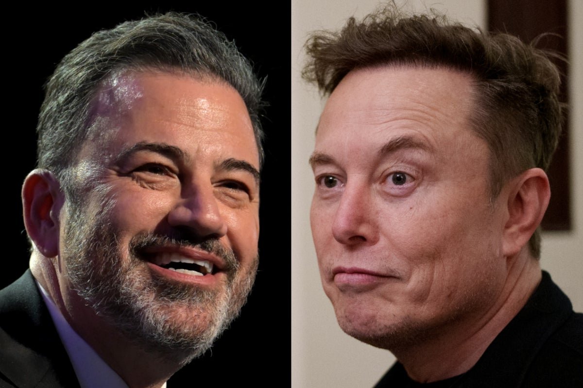 Elon Musk responds after Jimmy Kimmel mocks him over Tesla fires and Nazi salutes