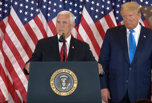 Pence breaks silence to take credit for Pfizer vaccine - and drugs company immediately denies Trump involved
