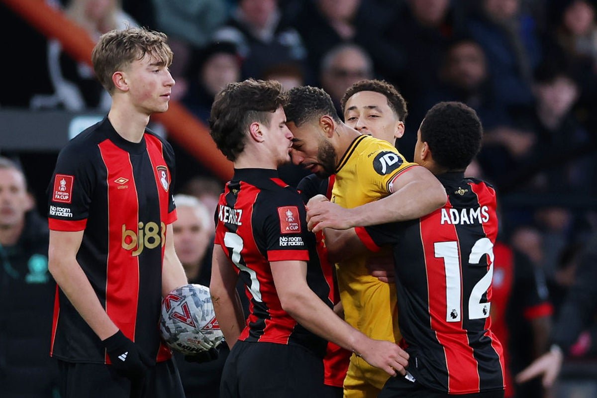 Matheus Cunha banned for extra game over FA Cup red card