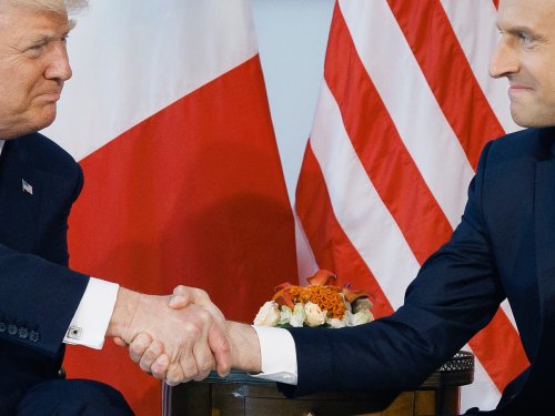 Emmanuel Macron speaks out about 'moment of truth' handshake with Donald Trump | The Independent
