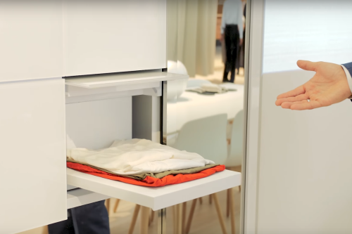 Prototype Panasonic washing machine has robot arms that fold clean clothes | The Independent