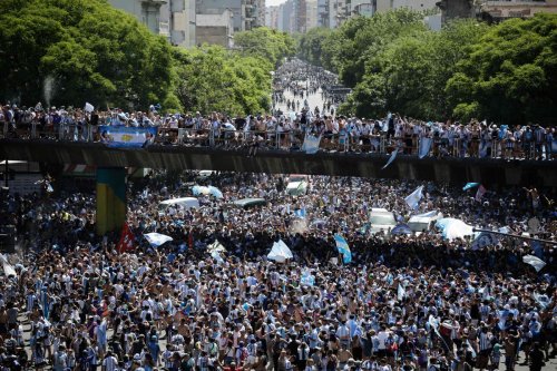 Argentina fan dies after falling from roof and young boy in coma during World Cup victory celebrations