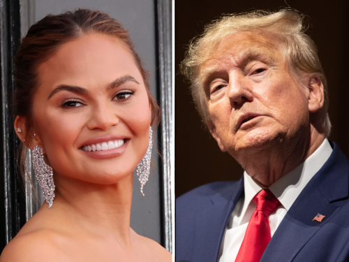 Chrissy Teigen ‘doesn’t know how to go on’ after her lewd anti-Trump tweet is read in Congress