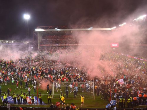 Pitch invasions are a sign of a broken country, not a broken game