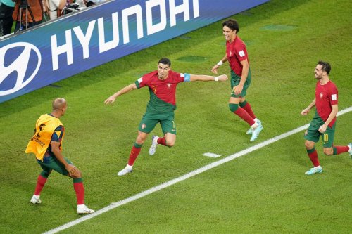 Cristiano Ronaldo Fumes As Ghana Star Scores Against Portugal At World