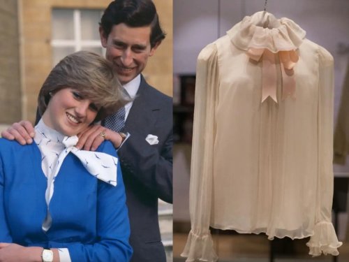 Princess Diana engagement blouse expected to sell for 100k at auction