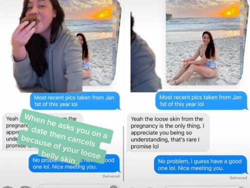 Single mother shares ‘infuriating’ message she received from Tinder date about her postpartum body
