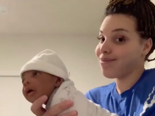 Mum shows swaddling technique that stops babies crying instantly