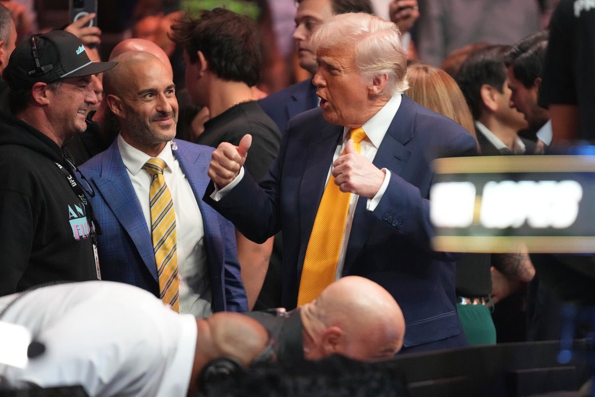 Donald Trump hails standing ovation at UFC 314 as vote of confidence: ‘We’re doing a good job’
