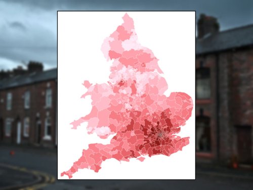 Mapped: The areas hit hardest by mortgage hikes of up to £13,000 a year